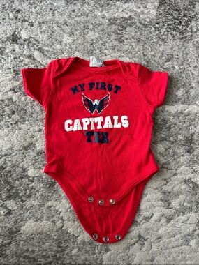Reebok “My First Capitals” Infant Onesie